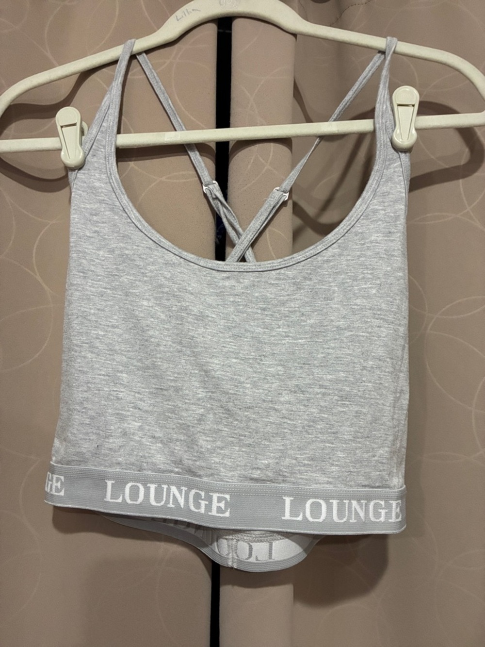 🤍Lounge Women's Soft Gray Bamboo Bralette
